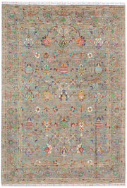 Silver Kazak 8' x 11' 6 - No. 73872