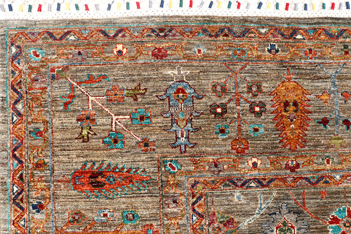 Silver Kazak 8'  4" x 11'  5" - No. QA40139