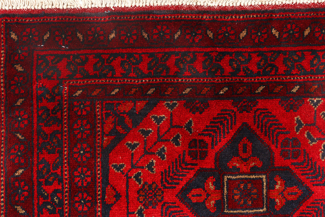 Firebrick Khal Mohammadi 2'  8" x 6'  3" - No. QA85907