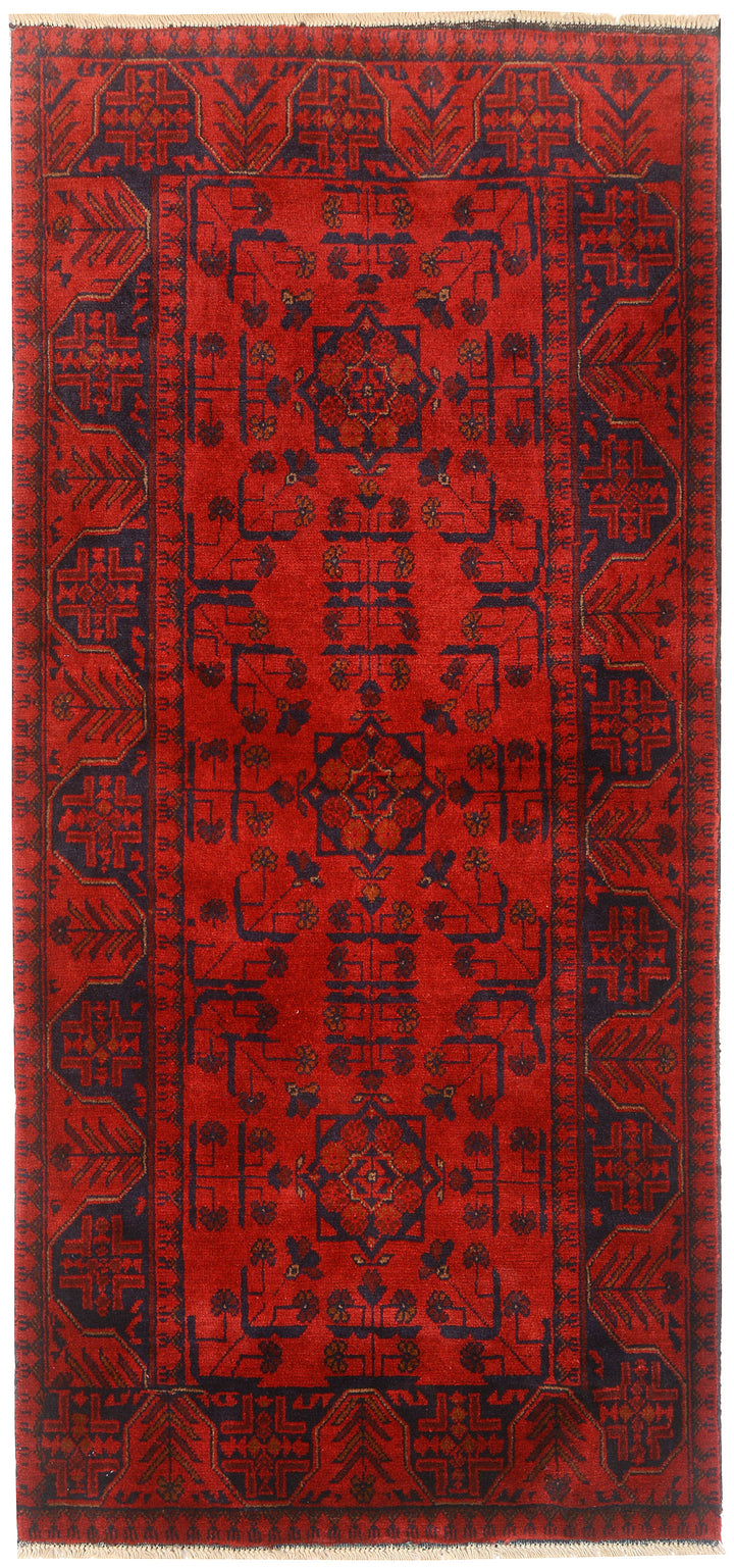 Red Khal Mohammadi 2'  10" x 6'  2" - No. QA60275
