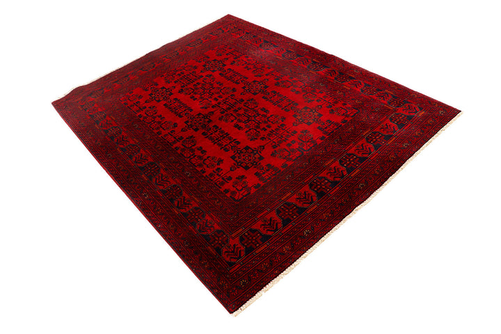 Firebrick Khal Mohammadi 4'  8" x 6'  6" - No. QA36138