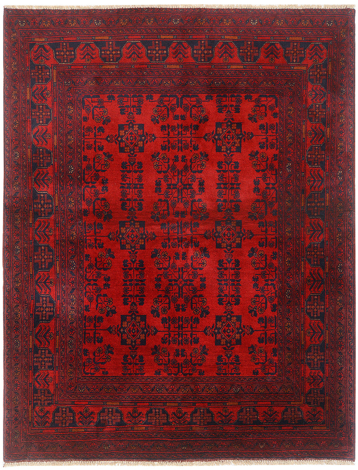 Firebrick Khal Mohammadi 4'  8" x 6'  6" - No. QA36138