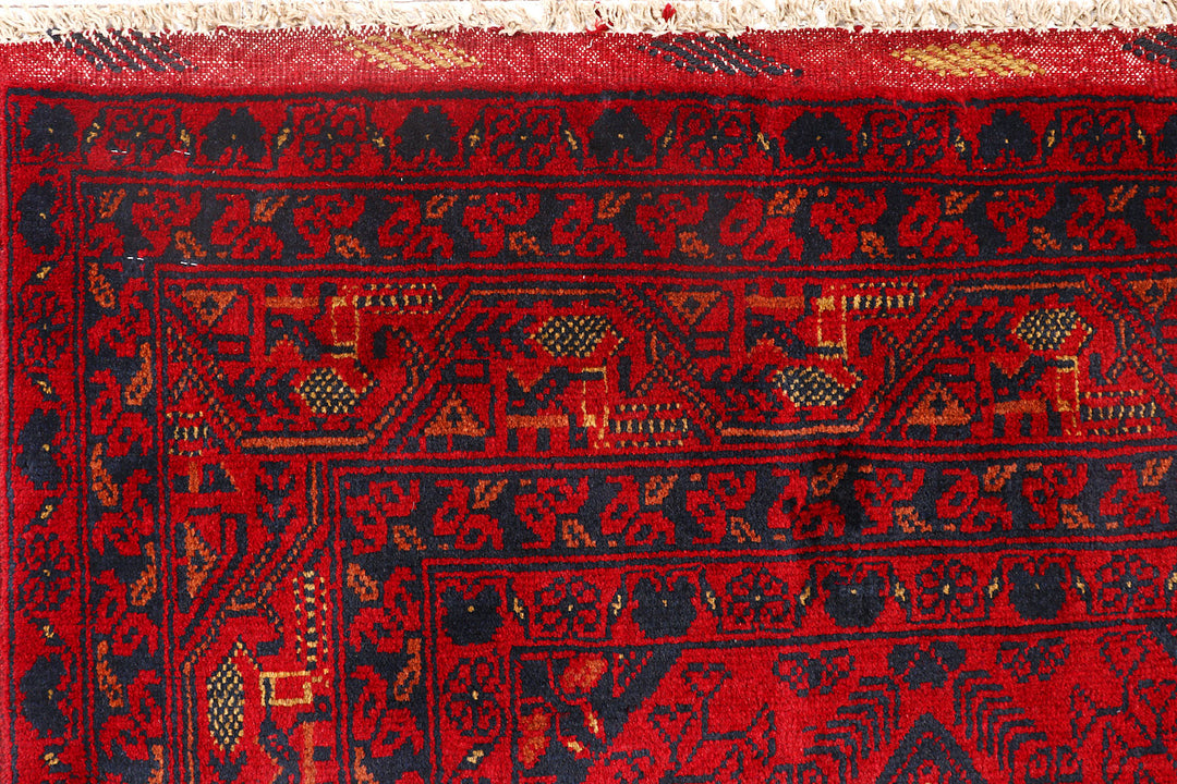 Firebrick Khal Mohammadi 6'  7" x 9'  8" - No. QA52897