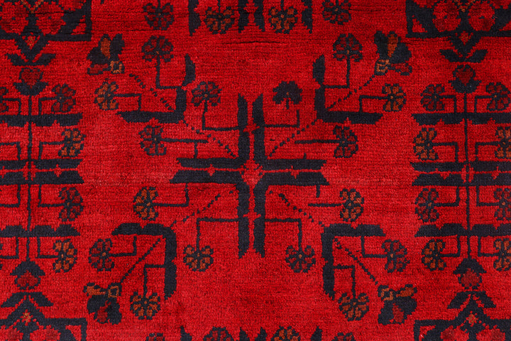 Firebrick Khal Mohammadi 4'  11" x 6'  4" - No. QA51384