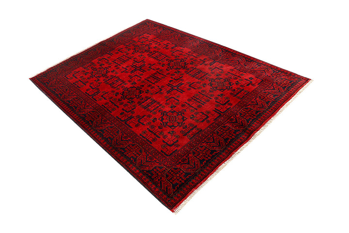 Firebrick Khal Mohammadi 4'  11" x 6'  4" - No. QA51384