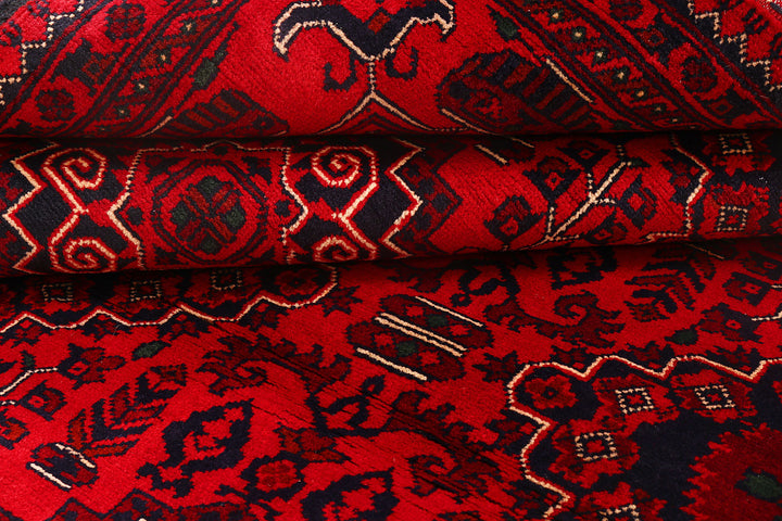 Firebrick Khal Mohammadi 4'  11" x 6'  4" - No. QA72040