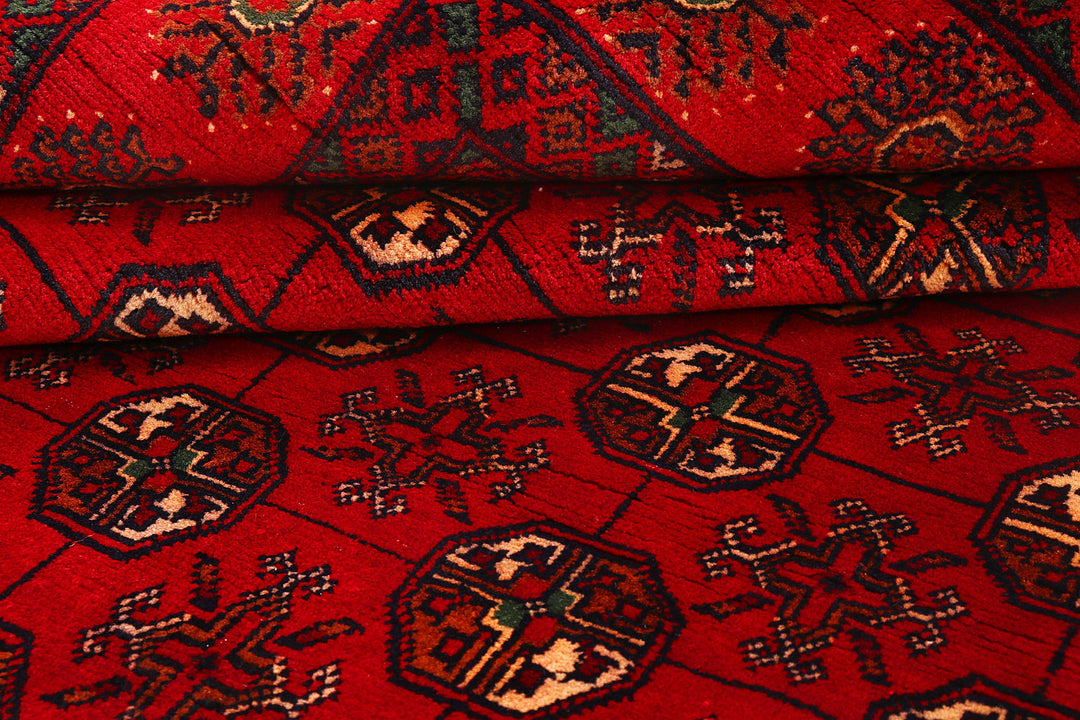 Firebrick Khal Mohammadi 4'  11" x 6'  5" - No. QA96668