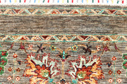 Dark Grey Kazak 4' 11 x 6' 9 - No. 73921