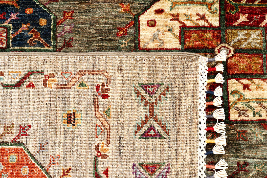 Olivedrab Kazak 5'  9" x 7'  11" - No. QA73282