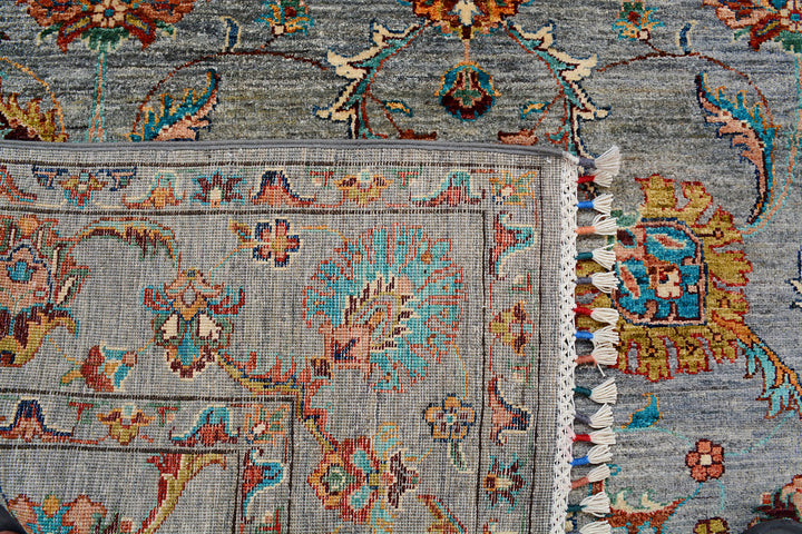 Grey Kazak 4'  9" x 6'  9" - No. QA25946