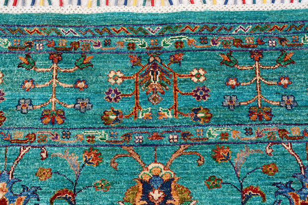 Medium Turquoise Kazak 6' x 8' 8 - No. 73945