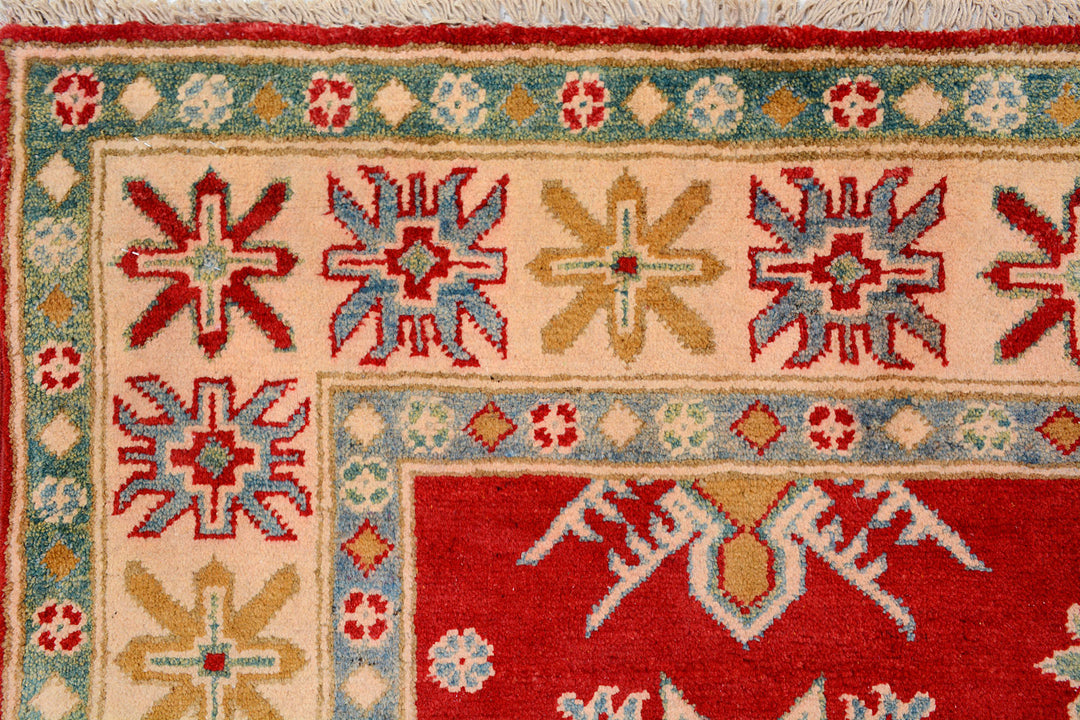 Firebrick Kazak 4'  11" x 6'  6" - No. QA26017