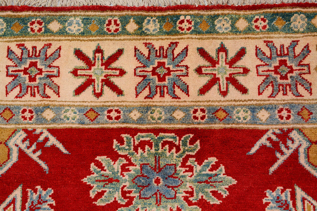 Firebrick Kazak 4' 11 x 6' 6 - No. 73948