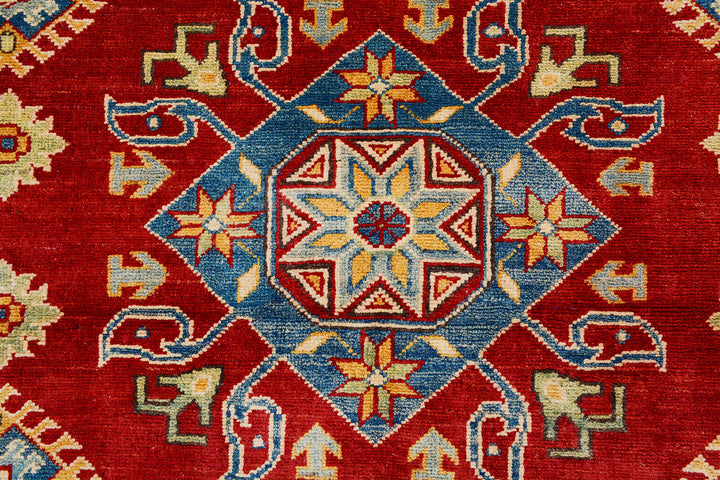 Firebrick Kazak 4'  11" x 6'  2" - No. QA51722