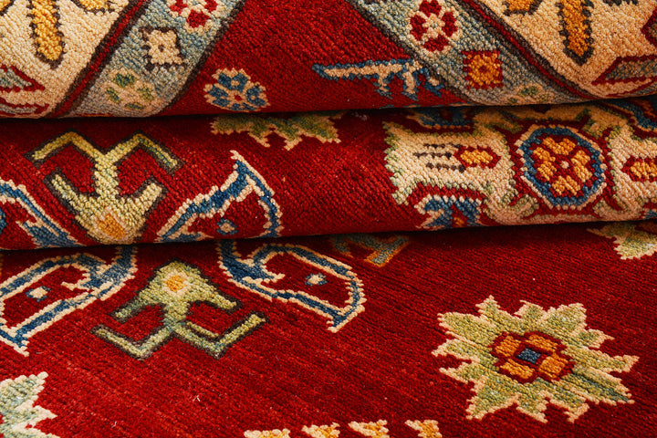 Firebrick Kazak 4'  11" x 6'  2" - No. QA51722