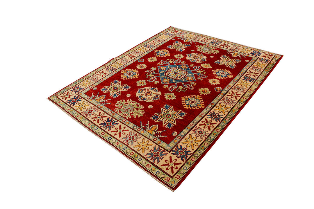 Firebrick Kazak 4' 11 x 6' 2 - No. 73949