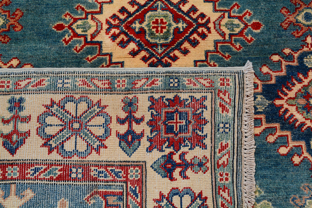 Cadet Blue Kazak 4'  11" x 6'  8" - No. QA63776