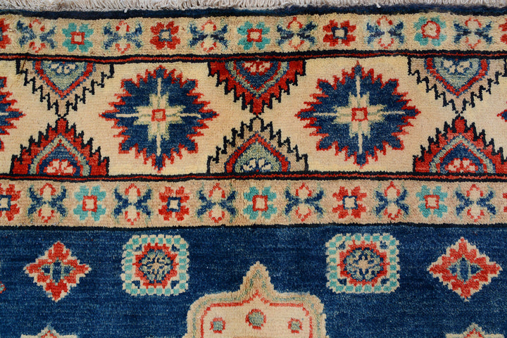 Midnight Blue Kazak 4'  11" x 6'  4" - No. QA90228