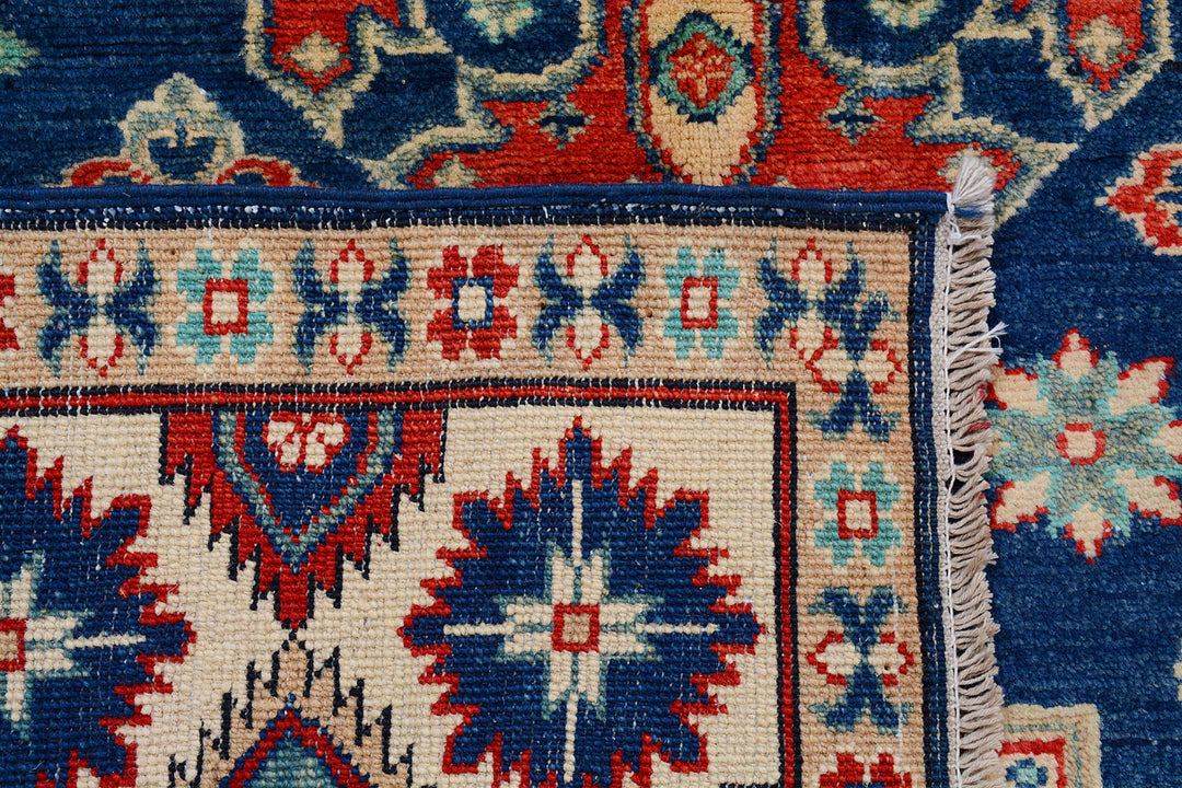 Midnight Blue Kazak 4' 11 x 6' 4 - No. 73951