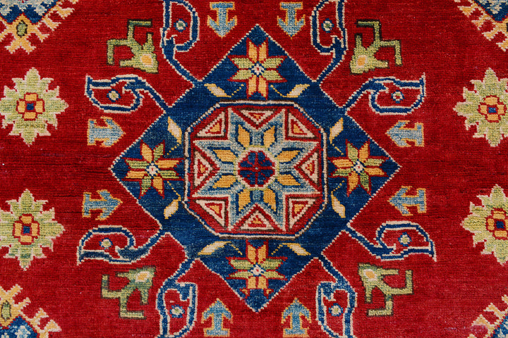 Firebrick Kazak 4'  10" x 6'  7" - No. QA75567