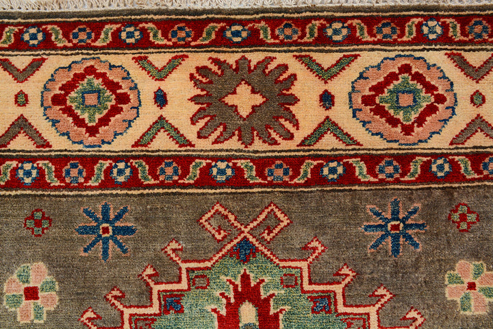 Burlywood Kazak 4'  11" x 6'  4" - No. QA13769
