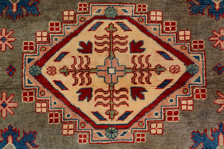 Burlywood Kazak 4'  11" x 6'  4" - No. QA13769