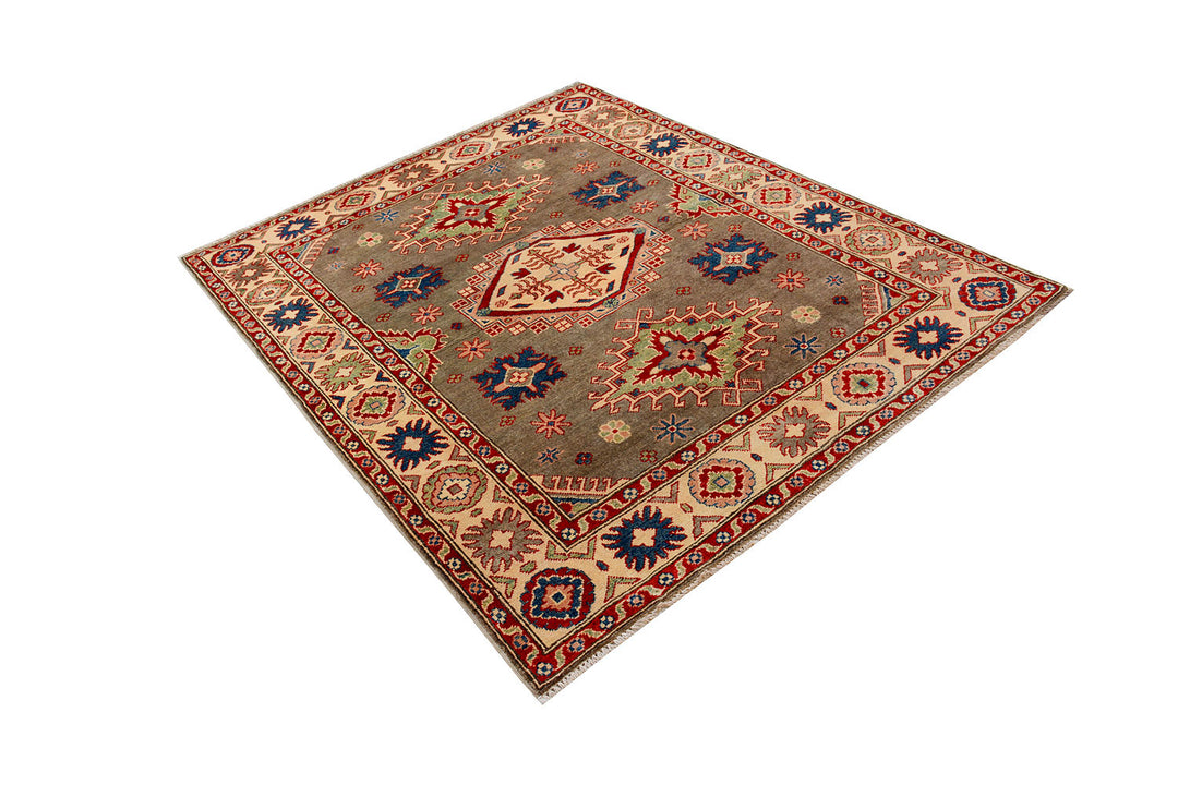 Burlywood Kazak 4' 11 x 6' 4 - No. 73954