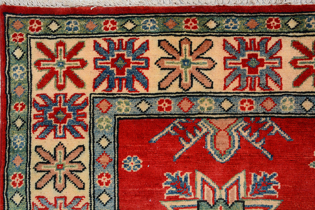 Red Kazak 4'  11" x 6'  6" - No. QA14748