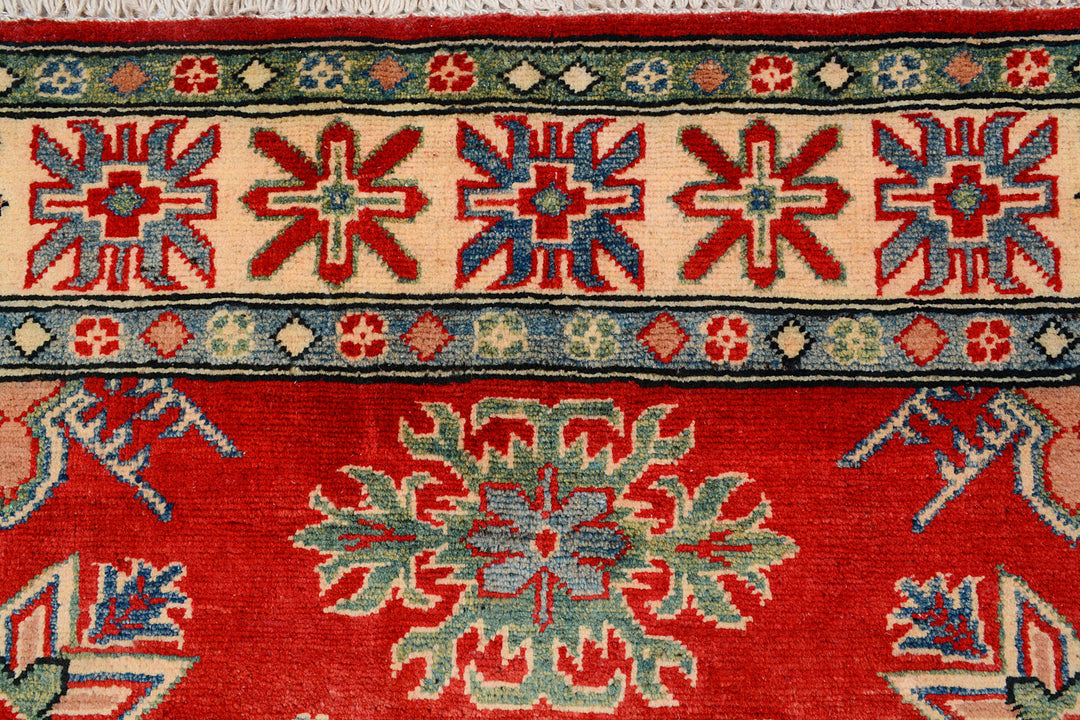 Red Kazak 4'  11" x 6'  6" - No. QA14748
