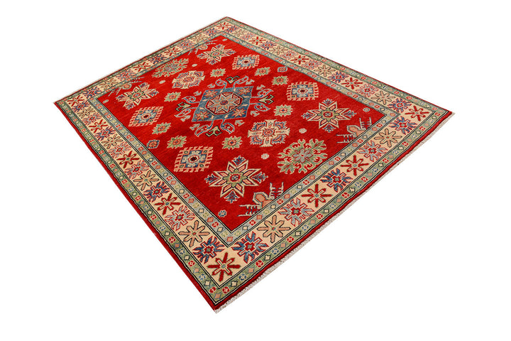 Red Kazak 4'  11" x 6'  6" - No. QA14748
