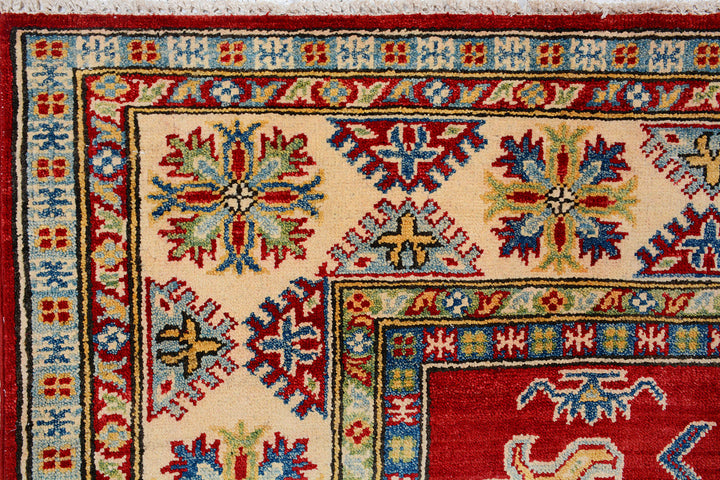 Red Kazak 5'  x" 6'  7" - No. QA76604