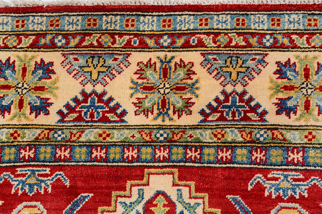 Red Kazak 5'  x" 6'  7" - No. QA76604