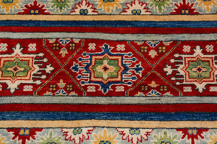Multi Colored Kazak 5'  x" 6'  7" - No. QA71173