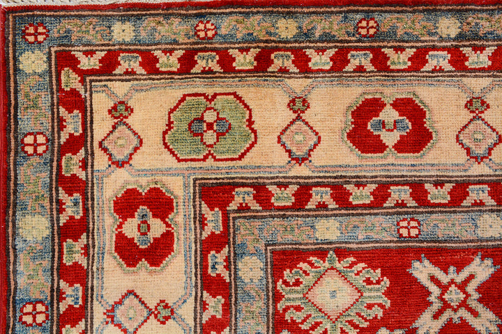 Firebrick Kazak 5'  1" x 6'  9" - No. QA37673