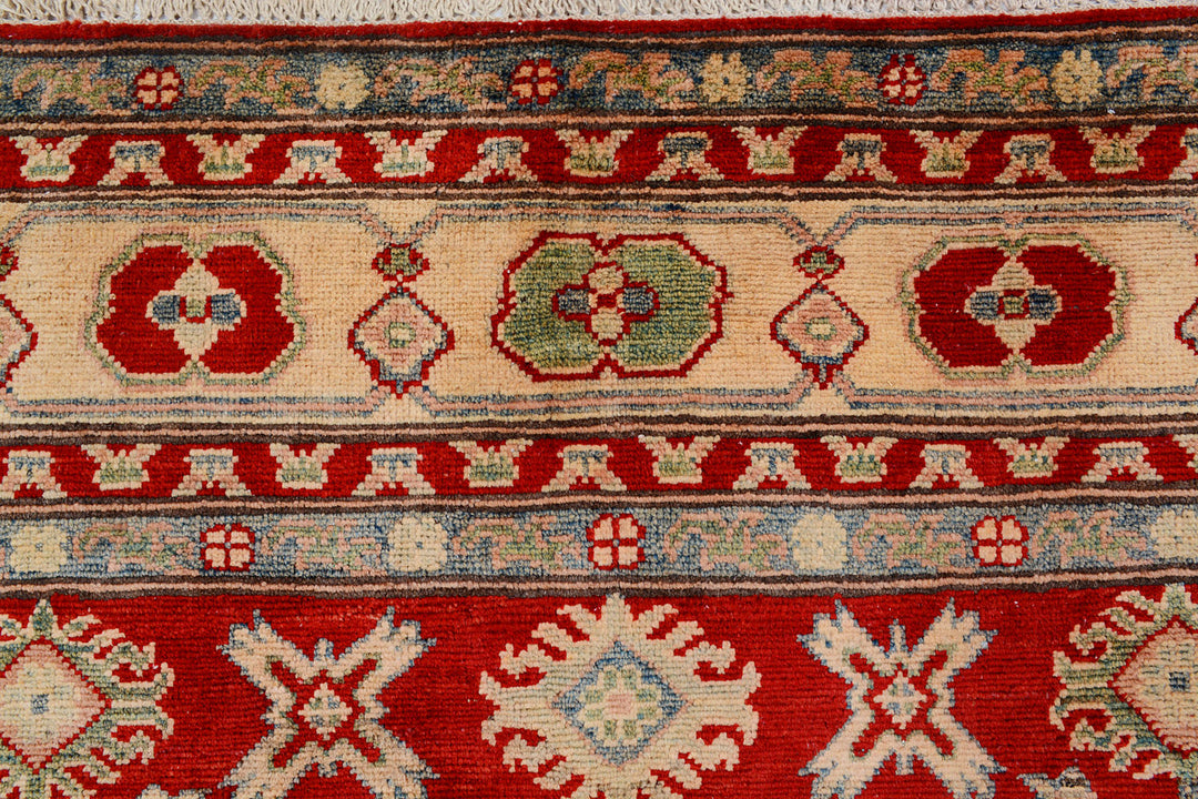 Firebrick Kazak 5'  1" x 6'  9" - No. QA37673