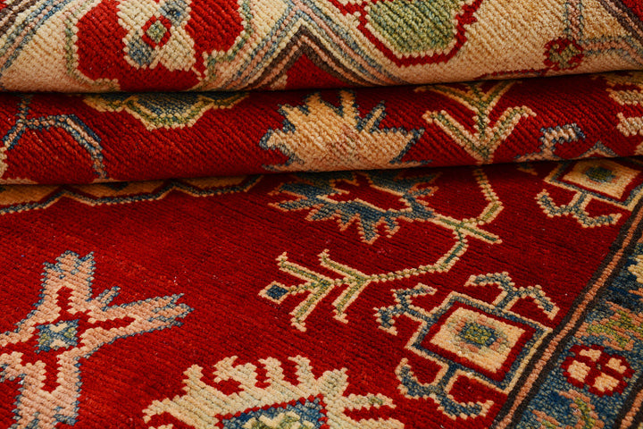 Firebrick Kazak 5'  1" x 6'  9" - No. QA37673