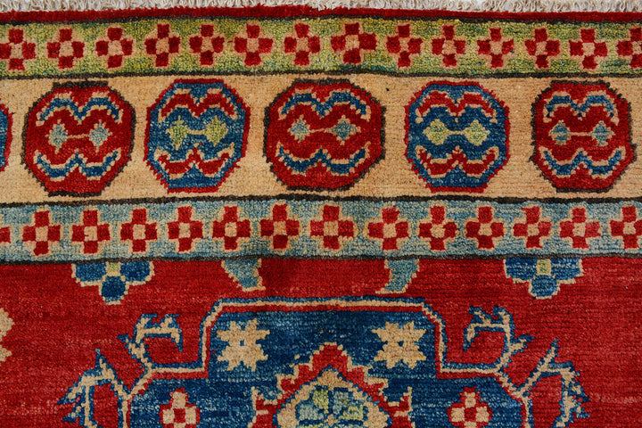 Red Kazak 4'  8" x 6'  8" - No. QA69532
