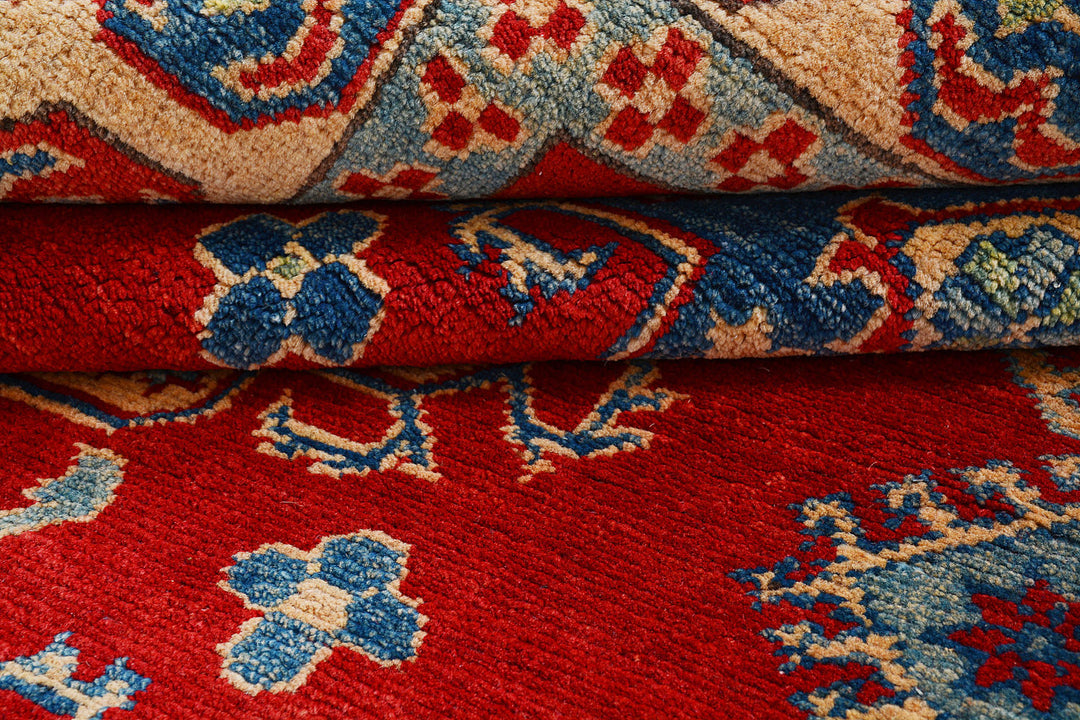 Red Kazak 4'  8" x 6'  8" - No. QA69532