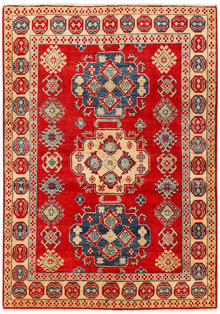 Red Kazak 4'  8" x 6'  8" - No. QA69532