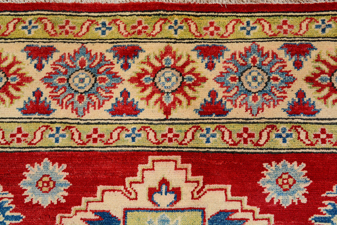 Firebrick Kazak 4' 11 x 6' 3 - No. 73963