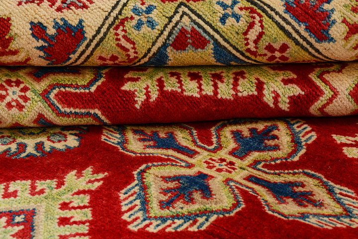 Firebrick Kazak 4'  11" x 6'  3" - No. QA67898