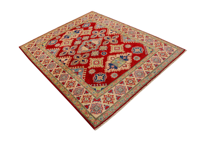 Firebrick Kazak 4' 11 x 6' 3 - No. 73963