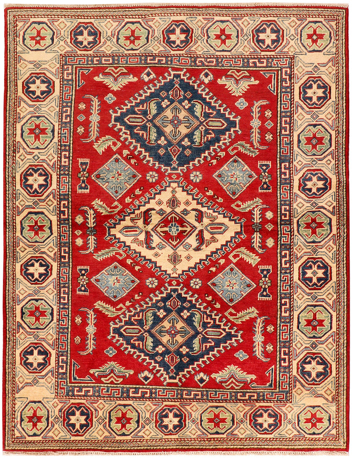 Firebrick Kazak 4' 10 x 6' 4 - No. 73964