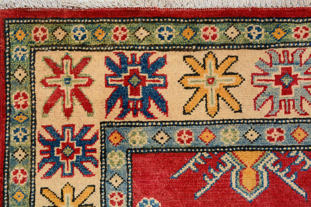 Red Kazak 4'  11" x 6'  7" - No. QA96996