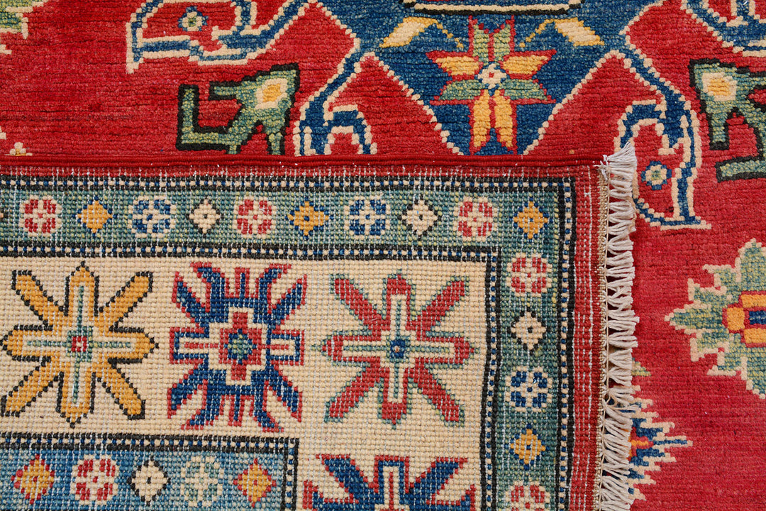 Red Kazak 4'  11" x 6'  7" - No. QA96996