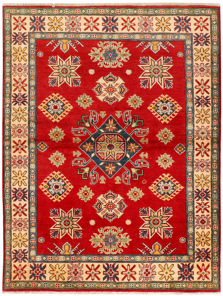 Red Kazak 4'  11" x 6'  7" - No. QA96996
