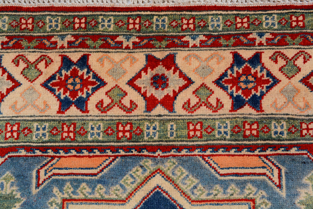 Light Slate Grey Kazak 5'  x" 6'  6" - No. QA74353