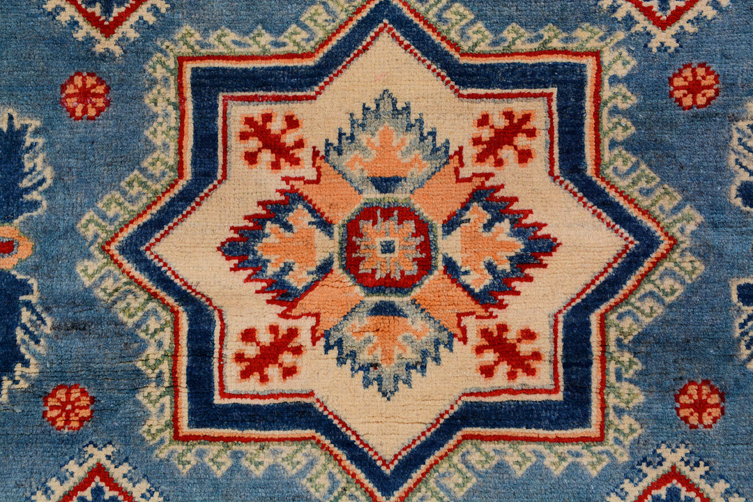 Light Slate Grey Kazak 5'  x" 6'  6" - No. QA74353