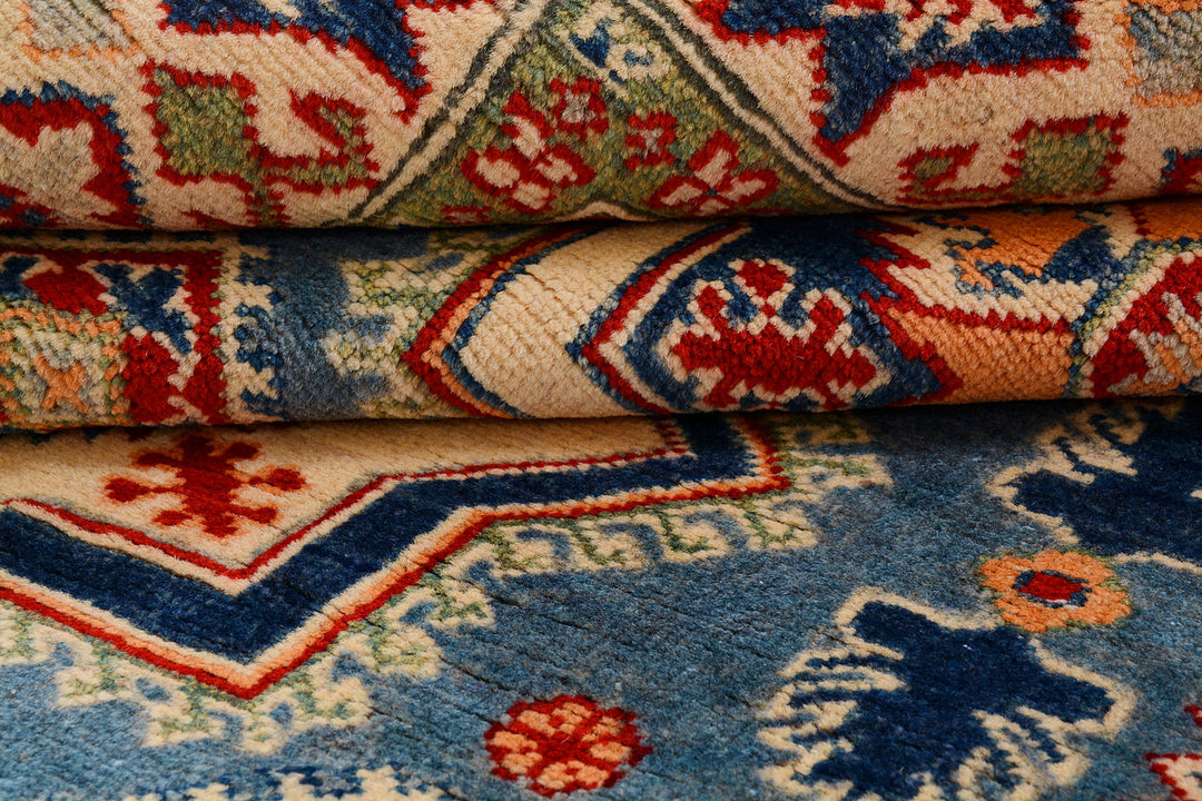 Light Slate Grey Kazak 5'  x" 6'  6" - No. QA74353