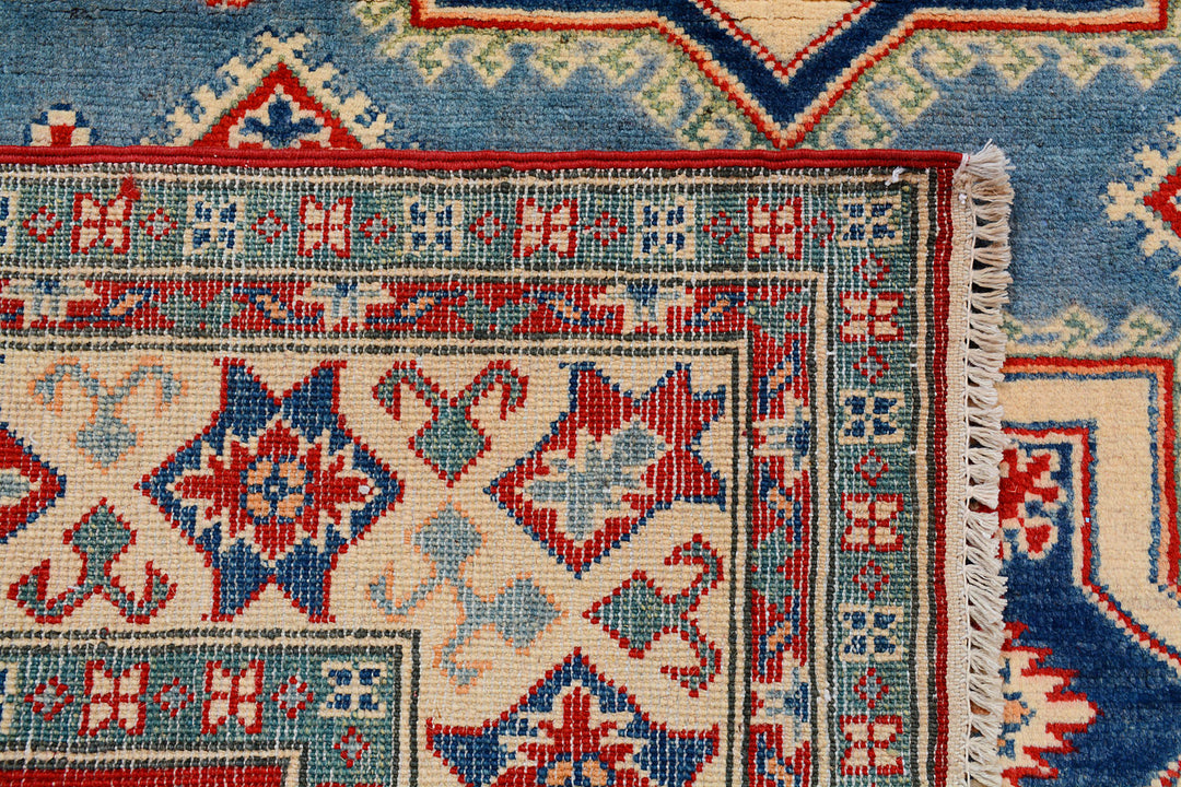 Light Slate Grey Kazak 5'  x" 6'  6" - No. QA74353